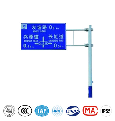 F型雙懸臂八角標誌（zhì）杆